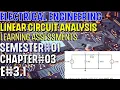 Linear Circuit Analysis Chapter E 1 Basic Engineering Circuit Analysis