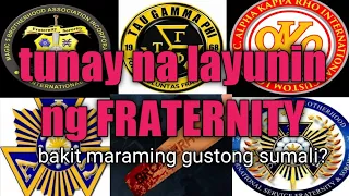 tama bang sumali sa fraternity