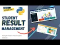 Master Python Create a Student Result Management System with Database Zero to Hero Course