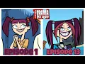 Every Time Scary Girl Was On Screen Total Drama Reboot Season 2