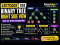 LeetCode 199 - Binary Tree Right Side View EasyAlgoAI