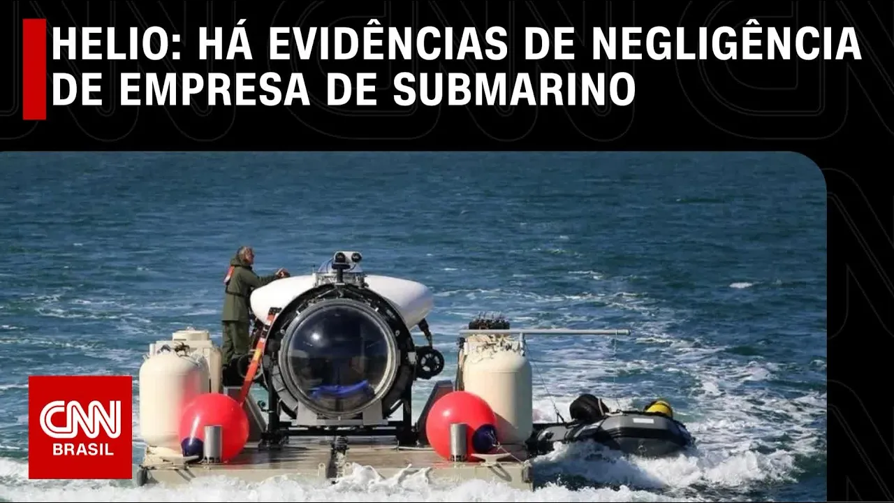 Helio: Há evidências de negligência de empresa de submarino desaparecido | O GRANDE DEBATE
