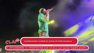 chameleones surprise show up performance wowed the audience at geosteadys concert