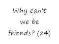 Download Lagu WAR - Why Can't We Be Friends? W/ Lyrics