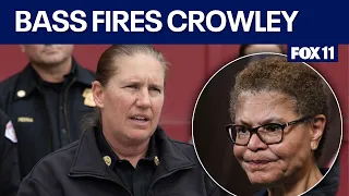 LA Mayor removes fire chief after wildfires