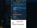 Git Tutorial Telugu Git Branch List Create Git and GitHub Telugu Git Course GitHub Tutorial