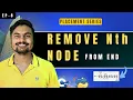 Remove Nth Node From End of Linked List LeetCode 19 C Java Python