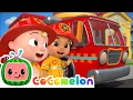 Download Lagu Wheels on the Fire Truck Song | CoComelon Nursery Rhymes \u0026 Kids Songs