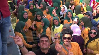 عبسلام ولع حفله تجاره بمزمار التالته شمال وشوف رد فعل الشباب والبنات الزملكاويه دندنها