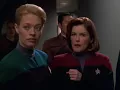 Alright let s just get started before my headache gets any worse Captain Janeway