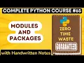 Modules and Packages in Python with Notes Python Tutorial -