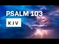 Psalm 103 KJV Bible Words No music