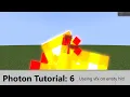 How to use vfx on entity hit with Unity-Like Particle system for Minecraft Photon Mcreator