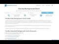 Florida Public Records Online Search Guide