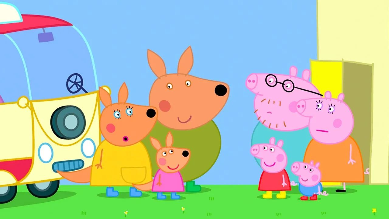 Kylie Kangaroo vem nos visitar | Peppa Pig Português Brasil Episódios Completos