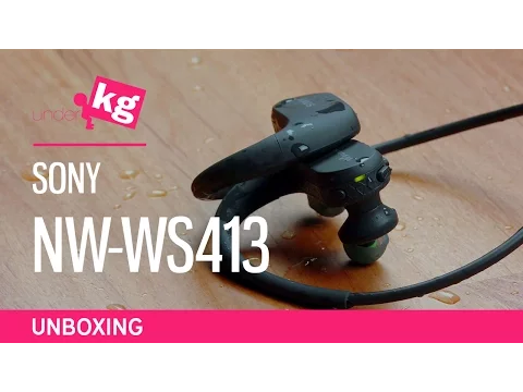 Download MP3 Sony NW-WS413 Unboxing: Walkman Swims! [4K]