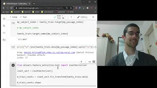 nlp with sklearn news classification