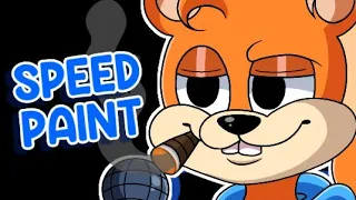 conker friday night funkin style speedpaint possible mod idea