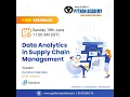 Data Analytics in Supply Chain Management