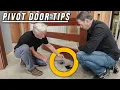 Pivot Door Installation - watch this first