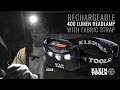 Klein 56048 Rechargeable Headlamp with Strap, 400 Lumen All-Day Runtime, Auto-Off - Video 11 of 1