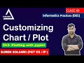 Customizing Chart Plot Ch3 - Plotting with pyplot Informatics Practices IP 065 Class 12