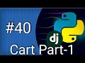 Cart Part-1 E-commerce Website Python Django Tutorial In Hindi