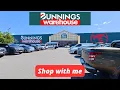 Shopping Tour Inside Bunnings Warehouse Australia Shop with me Gold Coast