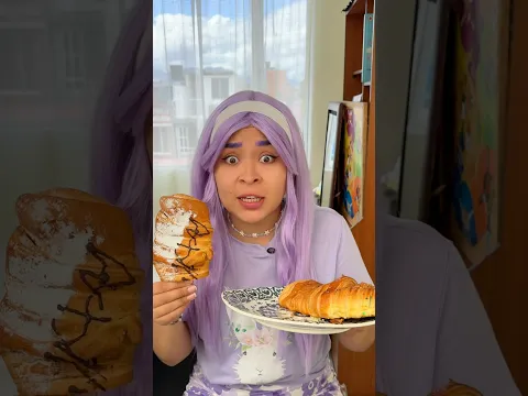 El Snack  perfecto Si Existe y este es su Secreto 🥐🍨🌈😱 #shorts  #shortvideo