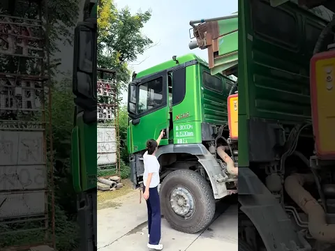 Chuyến hàng đường dài ngày đầu tuần của nữ tài xế xinh đẹp #truckdriver #trucking #trucklife #truck