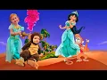 Download Lagu PRINCESS JASMINE pretend play Aladdin with Mystery Guest Baby brother
