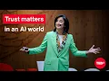How to build trust and relationships in an AI and power-driven world Kamilla Sultanova TEDxVaasa