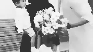 سلام العشق واعماقه اجمل شيله مع اجمل فيديو شيخ يبوس زوجته 