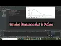 How to plot the impulse response of a transfer function in