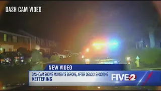 Kettering Police release dash cam from officer-involved shooting