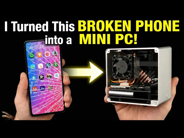 I Turned This Broken Phone into a DeX-Powered Mini PC!