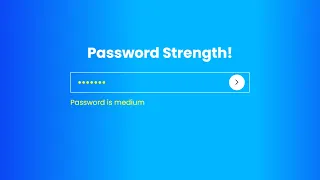 Password Strength Check HTML CSS Javascript in your website HTML CSS Javascript Password Strength