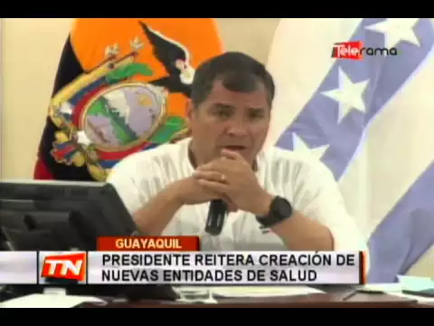 Presidente reitera creación de nuevas entidades de salud