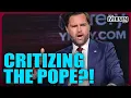 JD Vance Criticizes the Pope In Front of Empty TPUSA Crowd
