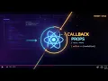 REACT ESSENTIALS How to Pass Functions to Components in React Callback Props Explained