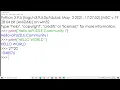 ioPUZZLE LIVE CODING Session on PYTHON