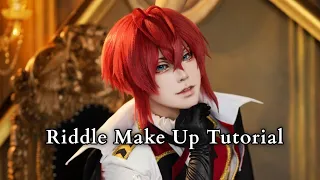 riddle rosehearts cosplay make up tutorial twisted wonderland 
