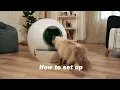How to Set up Els Pet Self-cleaning Cat Litter Box