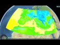 WebGL Weather data visualization