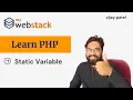 Static Variables In PHP -