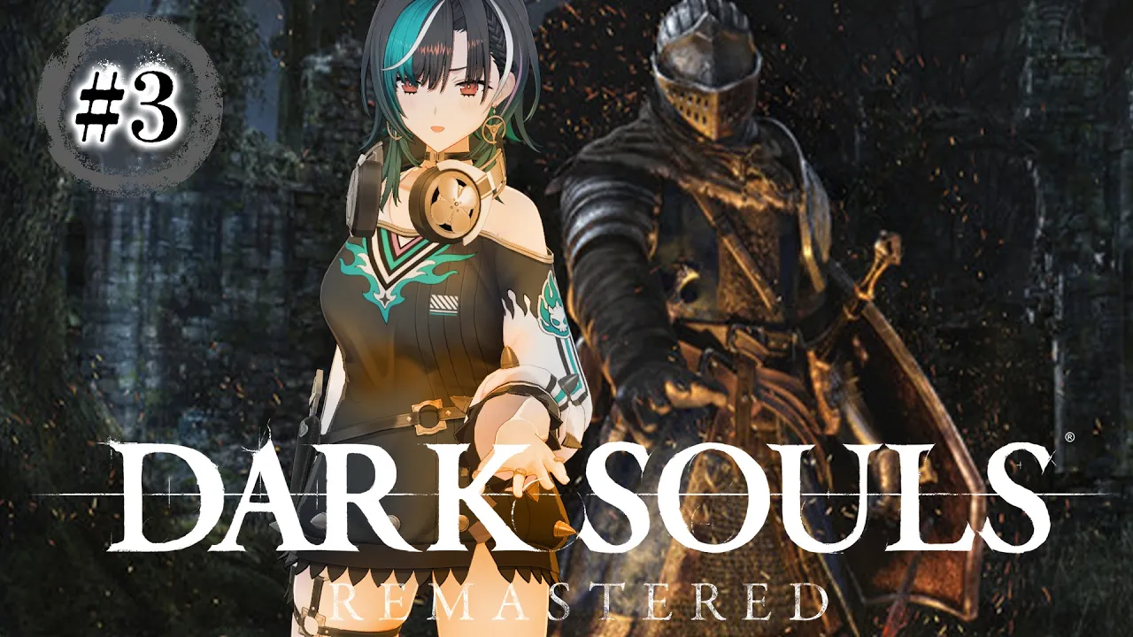 【DARK SOULS REMASTERED】#3 山羊頭のデモーン！！！！※ネタバレ注意【#輪堂千速 / #hololivedev is  #FLOWGLOW 】