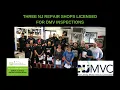 THREE NJ REPAIR SHOPS LICENSED DMV INSPECTIONS