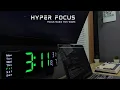 Hyperfocus Mode 1 Hour Deep Work Music for Coding Productivity