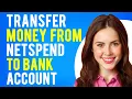 How to Transfer Money From Netspend to Bank Account A Step-By-Step Guide