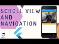Scroll view and Navigation in Flutter Flutter tutorial for beginners